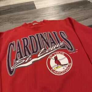 Vintage St. Louis cardinals logo 7 heavy weight sweatshirt